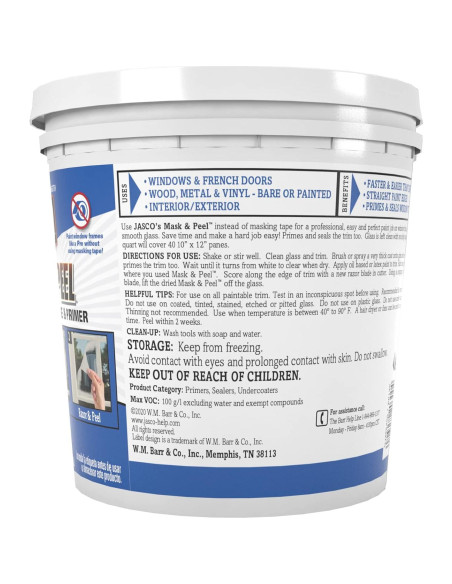 Jasco Máscara Líquida y Pelar 1 Cuarto - Pintura Profesional