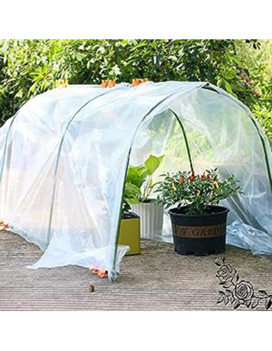 2 Rollos Tela Plástica Protectora DODODIY 4x20m A Prueba de Agua