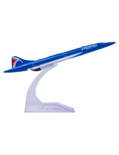Modelo a Escala Concorde Bswath 16 cm Metal Decorativo