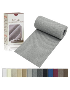 Cinta de reparación Gheeidau 10x178 cm autoadhesiva gris