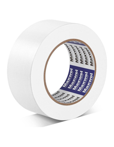 Cinta Adhesiva Blanca Maxwel 4,78 cm x 32 m Impermeable