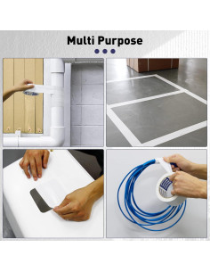 Cinta Adhesiva Blanca Maxwel 4,78 cm x 32 m Impermeable 2