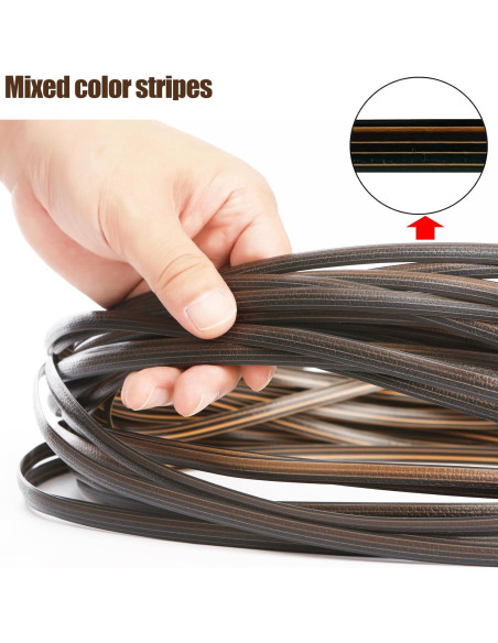 Kit de Reparación de Mimbre Laphivieh 36.6m Marrón Oscuro