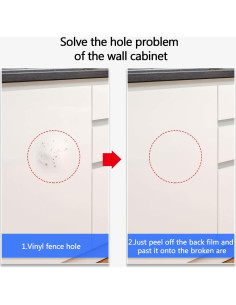 Kit de Reparación de Vinilo Mudder 20 Piezas 15x20 cm 2