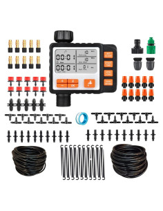 Kit de Riego por Goteo MS3 con Temporizador y Nebulizadores