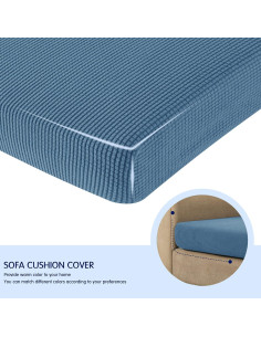 Funda de Cojín SUBRTEX Pequeña Denim Blue 51-70 cm 2