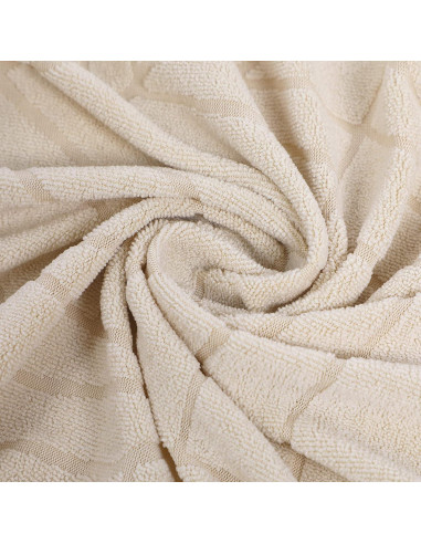 Funda de Cojín de Sofá SearchI Mediana Jacquard Crema