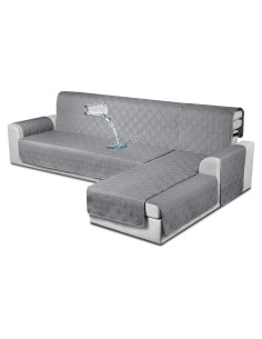 Funda Impermeable para Sofá Seccional TAOCOCO Grande Gris
