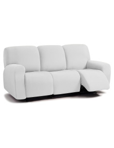 Funda de Sofá Reclinable ULTICOR 3 Asientos Jacquard Marfil