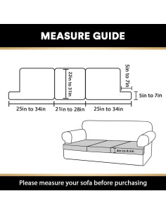 Fundas de Cojín PrinceDeco T para Sofá 3 Piezas Paloma 2