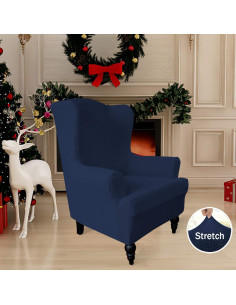 Funda de Sofá Easy-Going Marino 1 Pieza Tela Jacquard 2