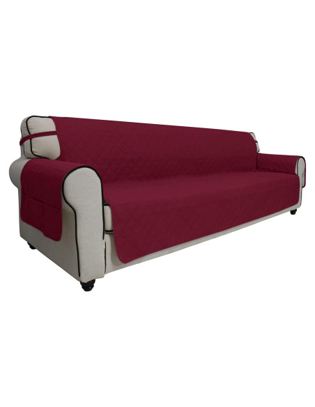 Funda de Sofá Impermeable Easy-Going XX-Large Rojo Navidad