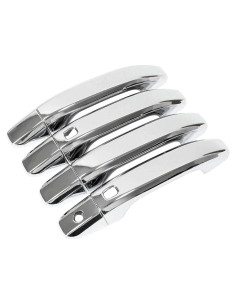 MOTOKU 4 Cubiertas Manija Puerta Cromadas Chevrolet GMC