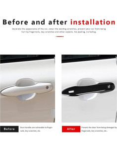 Cubierta de Mango de Puerta DLOVEG Toyota Camry Corolla 2025 2