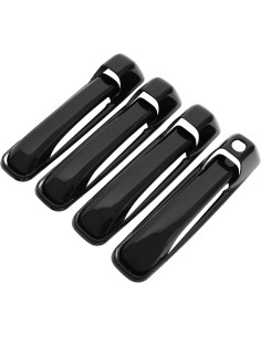 Cubierta de Manija de Puerta NewYall Negra para Jeep y Ram 2