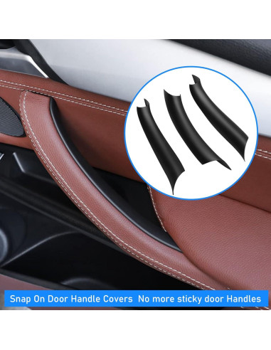 Cubiertas de Manijas de Puerta Jaronx para BMW X5/X6 3PCS