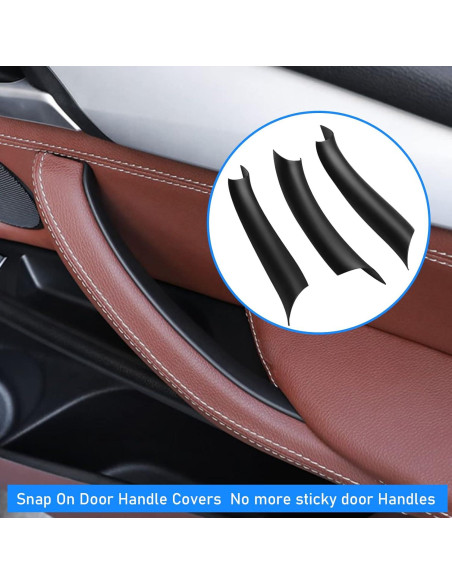 Cubiertas de Manijas de Puerta Jaronx para BMW X5/X6 3PCS