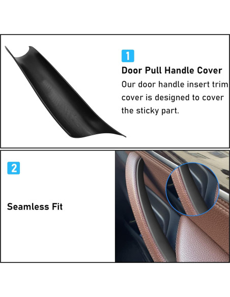 Cubiertas de Manijas de Puerta Jaronx para BMW X5/X6 3PCS