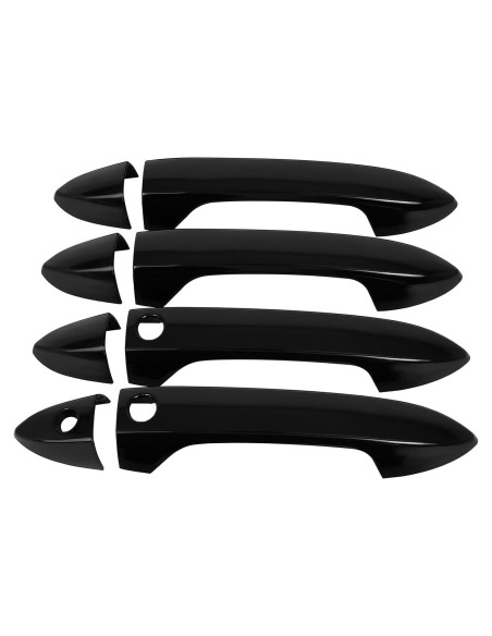 Cubiertas de Manijas de Puerta OCPTY 4 Piezas para Honda