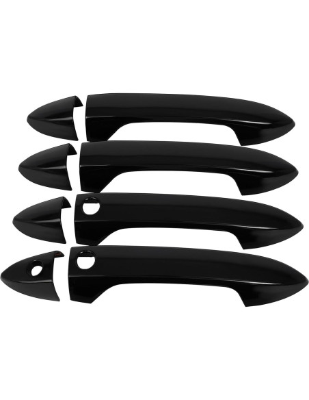 Cubiertas de Manijas de Puerta OCPTY 4 Piezas para Honda