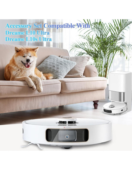 Kit Accesorios Aspiradora Robot Dreame L10 Ultra 22 Piezas