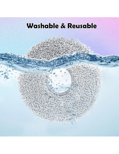 Paquete de 8 paños de microfibra VIEWALL para robots