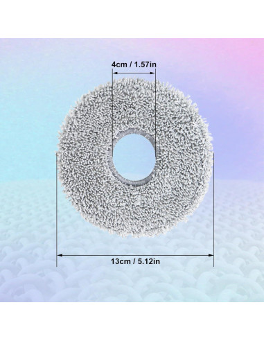 Paquete de 8 paños de microfibra VIEWALL para robots