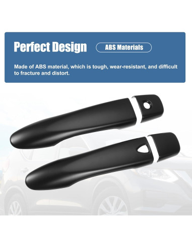 Cubierta de Manija de Puerta Nissan Rogue 2014-2019 uxcell