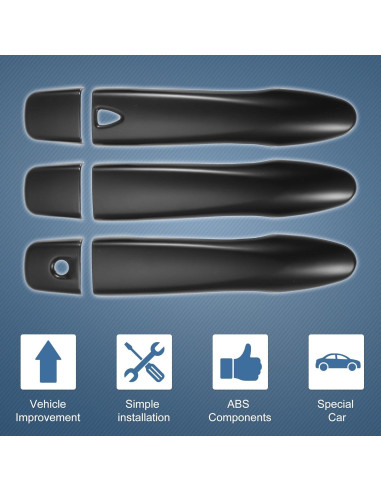 Cubierta de Manija de Puerta Nissan Rogue 2014-2019 uxcell