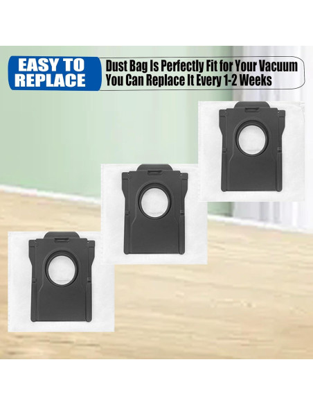 10 Bolsas de Polvo Desechables para Aspiradora Dreame