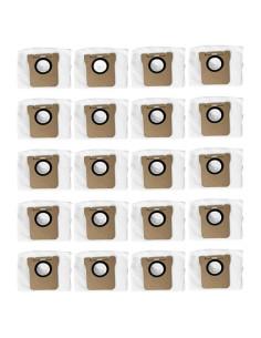 20 Bolsas de Repuesto para Aspiradora Robot Dreame L10S/S10