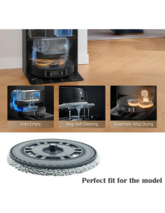 Paquete de 2 Paños de Limpieza Ytaland para Dreame L10s Pro 2