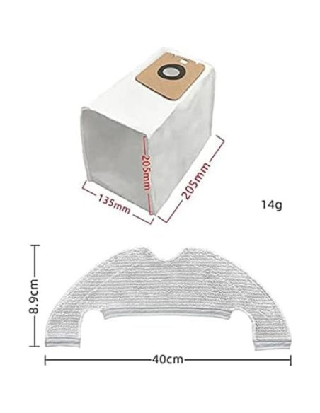 19 Accesorios para Aspiradora Dreame Bot L10 Plus Z10 Pro