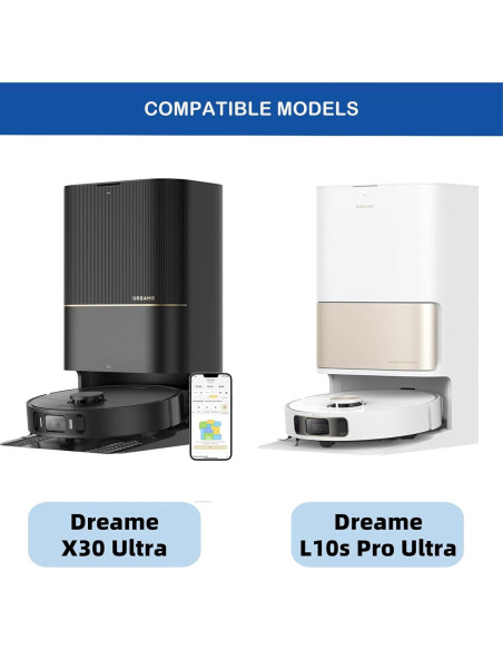 Kit de Repuestos LUZMQ para Aspiradora Dreame X30 Ultra - 18 Piezas Kit de Repuestos LUZMQ para Aspiradora Dreame X30 Ultra - 18 Piezas