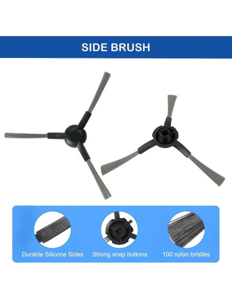 Kit de Repuestos LUZMQ para Aspiradora Dreame X30 Ultra - 18 Piezas Kit de Repuestos LUZMQ para Aspiradora Dreame X30 Ultra - 18 Piezas