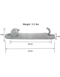 Freno de Puerta Pesado SANFERGE Gato Gris 1,36 kg Aislante 2