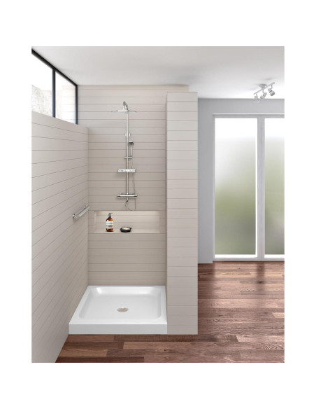 Base de Ducha Acrílica Fine Fixtures 76,2x76,2 cm Antideslizante