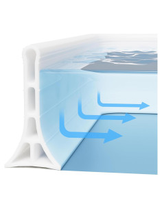 Dique de Agua Colapsable CGNiONE 109 cm para Ducha