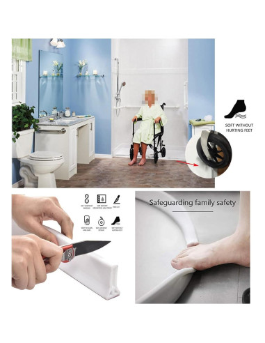 Guardián de Salpicaduras de Agua Ynotus 149.86 cm Blanco