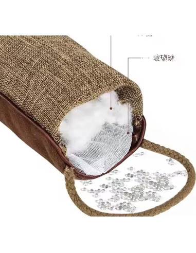 Detenedor de Corrientes de Aire Ajustable para Puertas - Aislamiento Acústico y Energético