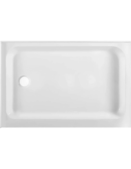 Base de Ducha Acrílica Doble Umbral 106x76 cm Antideslizante