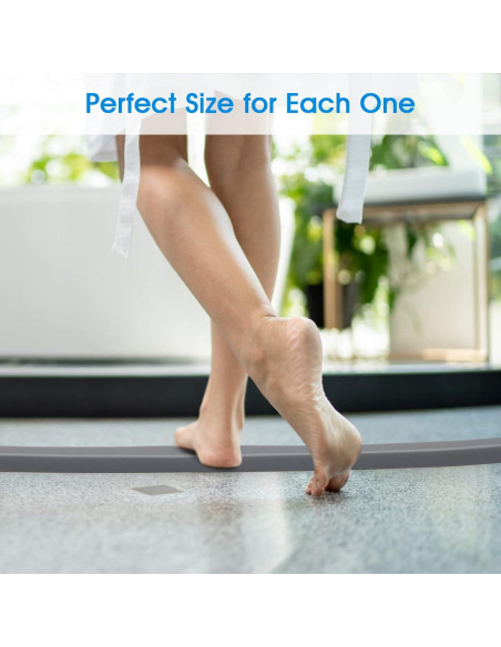 Umbral de Ducha Windspeed 200 cm Autoadhesivo Gris