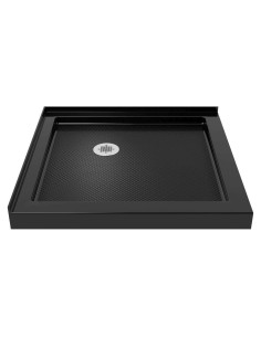 Base de Ducha Doble Umbral DreamLine SlimLine 106,68 cm Negro