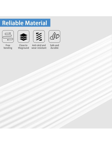Rampa de umbral antideslizante Crystalberry 1.52 cm altura