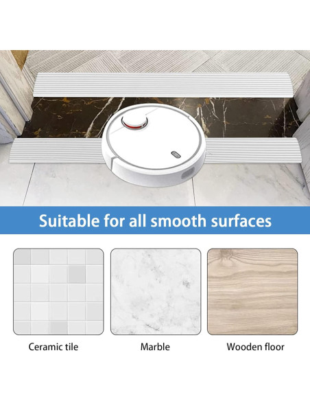 Rampa de umbral antideslizante Crystalberry 1.52 cm altura