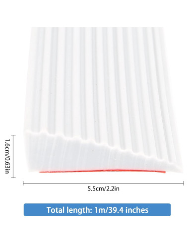 Rampa de umbral antideslizante Crystalberry 1.52 cm altura