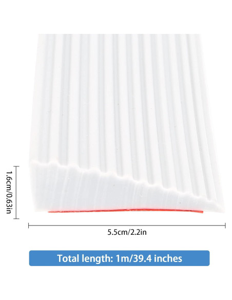 Rampa de umbral antideslizante Crystalberry 1.52 cm altura