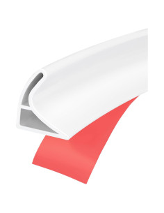 Umbral de Ducha Yitexin 100x4x3 cm Silicona Blanca