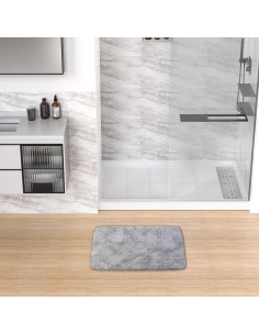 Base de Ducha Sunrosa 121,9x81,3 cm Drenaje Derecho Antideslizante 2