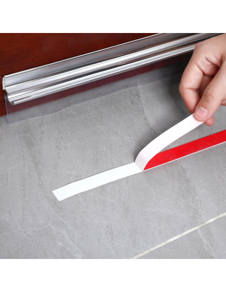 Riel de Goteo para Puerta de Ducha PRERUICHI 81,28 cm Cromo